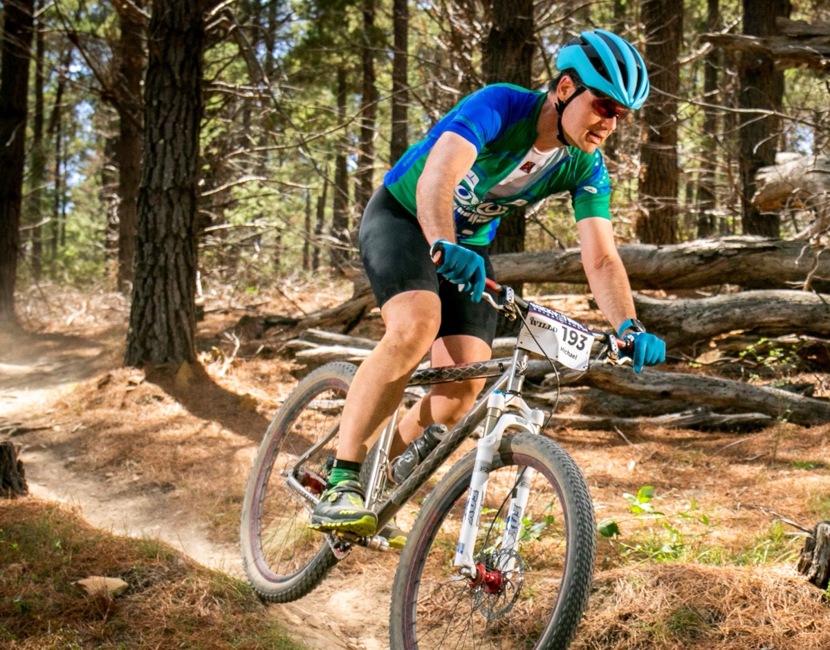 Club XC race on a single-speed in Kowen Forest