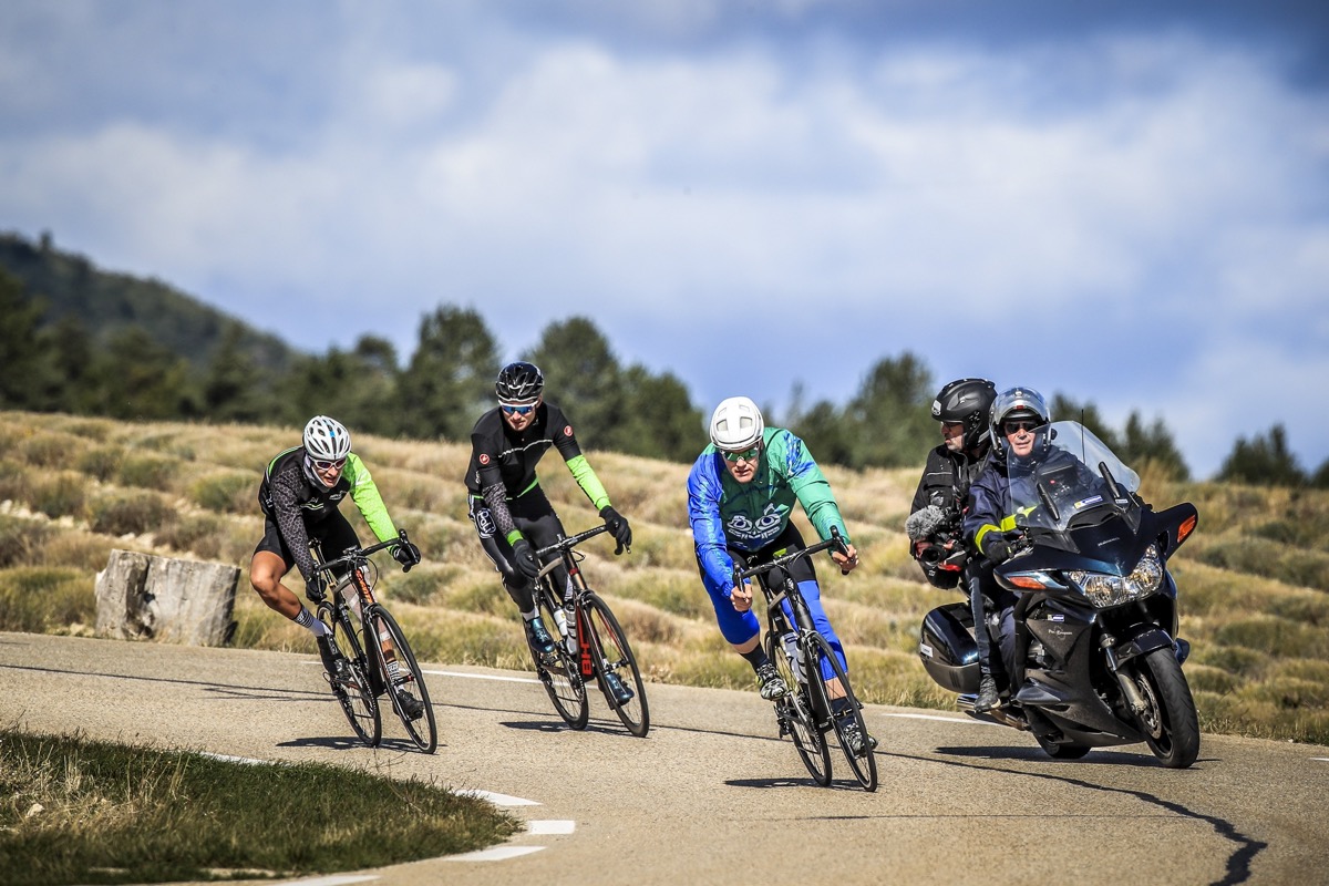 Descending Mont Ventoux