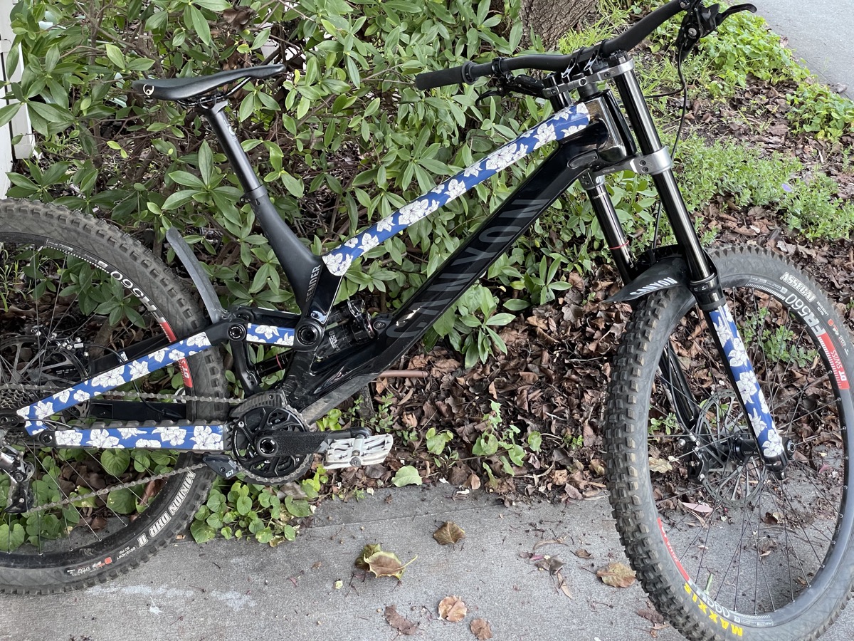 Canyon Sender CFR with Bunnyhop wrap